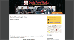 Desktop Screenshot of davisautoworks.com